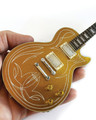 Billy F Gibbons “Pinstripe” Gibson Les Paul Goldtop Mini Guitar Model