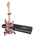 Frankenstein Miniature Replica Guitar – Official EVH Merchandise Red-White-Black