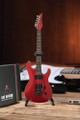 Joe Satriani Candy Apple Red Model Miniature Guitar Replica Collectible