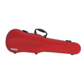 GEWA Violin Case, Air 1.7, Shaped, 4/4, Red/Black, High Gloss w/Subway Handle
