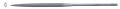 F.Dick Precision File, Half-Round, Double-Cut #1,140mm x 5mm