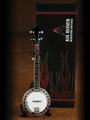 Classic Banjo with Rosewood Back Model Miniature Guitar Replica Collectible