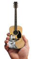 Elvis Presley Signature '55 Tribute Acoustic Model Miniature Guitar Replica Collectible