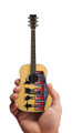 Help! Fab Four Tribute Officially Licensed Miniature Guitar Replica