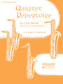 Quartet Repertoire for Saxophone - Bb Tenor (Two Eb Alto, Bb Tenor and Eb Baritone)