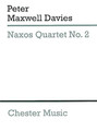 Peter Maxwell Davies: Naxos String Quartet No.2 (Miniature Score)