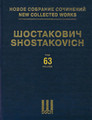 The Bolt Op. 27 – Piano Score New Collected Works of Dmitri Shostakovich – Volume 63