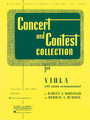 Concert and Contest Collection for Viola Solo Book Only