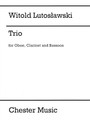 Trio Oboe, Clarinet and Bassoon Score Score