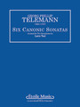 Six Canonic Sonatas Saxophone Duo