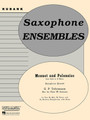 Menuet and Polonaise (from Suite in A Minor) Saxophone Quartet - Grade 2.5