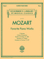 Mozart – Favorite Piano Works Schirmer Library of Classics Volume 2101