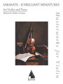 10 Brilliant Miniatures for Violin and Piano Masterworks for Violin Series