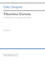 Tiburtina Corona (Full Score) SATB and Sax Quartet