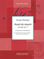 Avant de Mourir, Op. 17 Clarinet and Piano Score and Solo Part