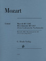 March K. 248, Divertimento K. 247 (First Lodron Night Music) 2 Horns (F), 2 Violins, Viola and Basso Set of Parts Score & Parts