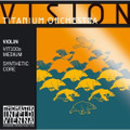 Thomastik Infeld Vision Titanium Orchestra Violin String Set - 4/4 Size - Medium Gauge