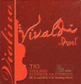 Dogal Vivaldi Violin String Set 1/16 Size Medium