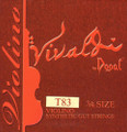 Dogal Vivaldi Violin String Set 3/4 Size Medium