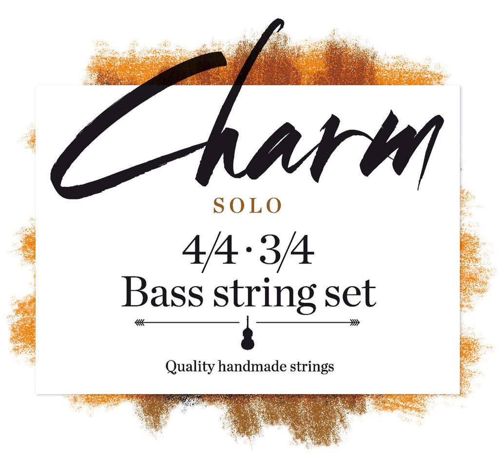 Charm Bass Solo String Set 3/4 Size Medium - Audubon Strings, LLC