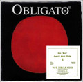 Obligato Custom Violin String Set with Ball-End Hill E - 4/4 size - Medium Gauge