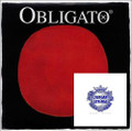 Obligato Custom Violin String Set with Ball-End Jargar E - 4/4 size - Medium Gauge
