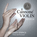 Larsen Il Cannone Violin String Direct and Focused Set - 4/4 Size - Medium Gauge Bonus E