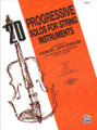 20 Progressive Solos for String Instruments for Violin - arranged by Samuel Applebaum - Alfred Publication