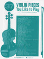 37 Violin Pieces You Like to Play - Violin and Piano - G Schirmer Edition