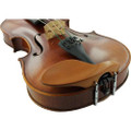 Guarneri Boxwood Violin Chinrest - Rounded Plate