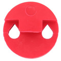 Tourte Mute Round 2 Holes for Violin Red