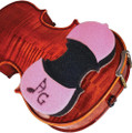 AcoustaGrip Protégé Shoulder Rest - for Violin or Viola - fits 1/2-1/10 Violin or Small Viola - Pink