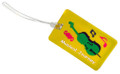 Musical Journey Luggage Tag - Yellow