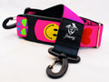 Strapsey Case Strap - Pink Peace, Love and Happiness Design