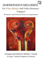 Yasuda, Martha - Harmonious Melodies For Viola And Violin, Volume I - Digital Download