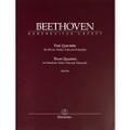 Beethoven, Ludwig van - Three Quartets for Pianoforte, Violin, Viola and Violoncello WoO 36