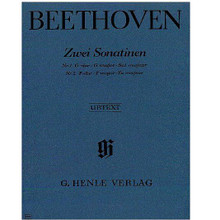 2 Sonatinas for Piano In F Major and G Major Anh. 5 ** by Ludwig van Beethoven (1770-1827) ** Edited by Bertha Antonia Wallner. For piano solo. Piano (Harpsichord), 2-hands. Henle Music Folios. Pages: 7. SMP Level 4 (Intermediate). Softcover. 7 pages. G. Henle Verlag #HN365. Published by G. Henle Verlag.
Product,8796,Piano Sonatas - Volume II