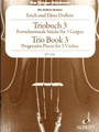 Doflein, Erich and Elma - The Doflein Method: Progressive Pieces for 3 Violins, Volume 3 - Performance Score - Schott Edition