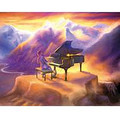 Sunset at Piano (Mouse Pad)