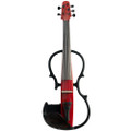 Plug N' Play Concert 5-String Violin - Red