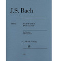 J.S. Bach: Six Partitas BWV 825-830 (without fingering)