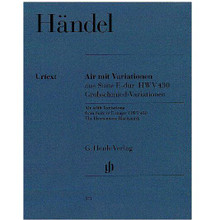 Air with Variations (The Harmonious Blacksmith) (Piano Solo). By George Frideric Handel (1685-1759). Edited by Anthony Hicks. For Piano. Piano (Harpsichord), 2-hands. Henle Music Folios. Pages: 5. SMP Level 8 (Early Advanced). Softcover. 5 pages. G. Henle #HN371. Published by G. Henle.
Product,9045,Violoncello Sonata in A Minor