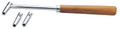 16700 Piano Tuning Hammer with 3 Tips (#2 Star, #1 Star, Square)