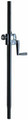 21338 Distance Rod with Hand Crank -black
