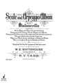 Scale and Arpeggio Album Cello Schott
