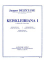 Keiskleiriana 1 – 13 Etudes Pour Caisse-Claire [Keiskleiriana – 13 Studies for Snare Drum] Leduc Softcover