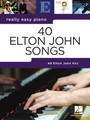 40 Elton John Songs Really Easy Piano Series Really Easy Piano Softcover