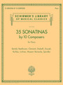 35 Sonatinas by 10 Composers for Piano Schirmer's Library of Musical Classics Volume 2136 Piano Collection Softcover