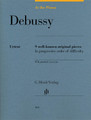 Debussy: At the Piano 9 Well-Known Original Pieces in Progressive Order Henle Music Folios Softcover