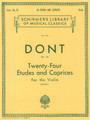24 Etudes and Caprices, Op. 35 Schirmer Library of Classics Volume 1179 Violin Solo Schirmer Library of Classics